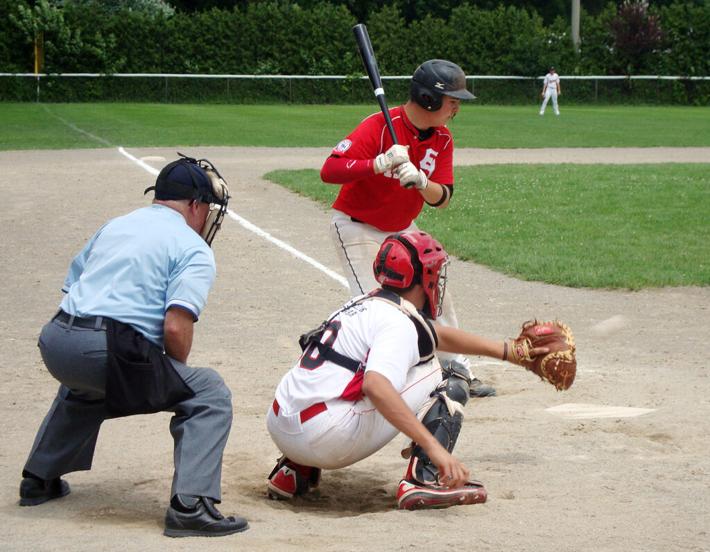 umpire at the plate